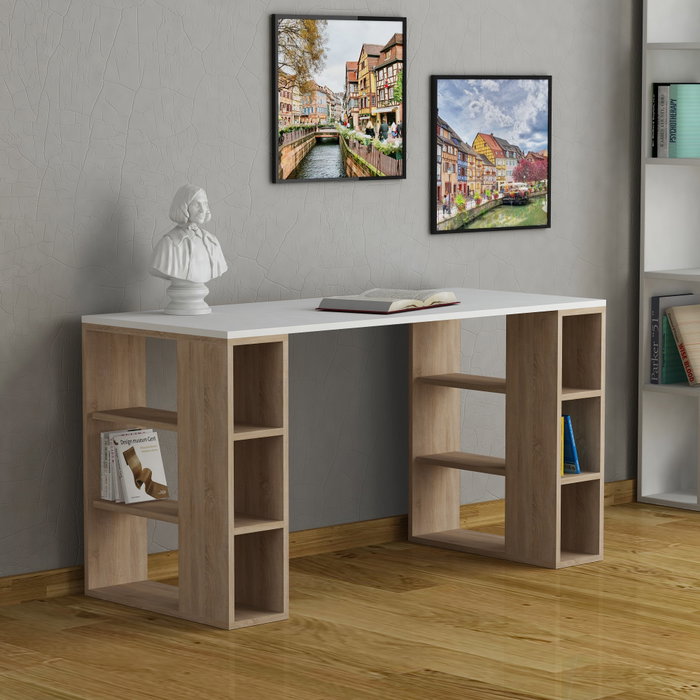 Hanah Home Colmar - Blanco, Oak